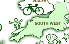 Find campsites in South West England